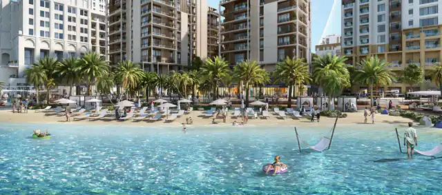 Sunset at Creek Beach - apartments in Dubai Creek Harbour by Emaar Properties - 1-4 bedrooms
