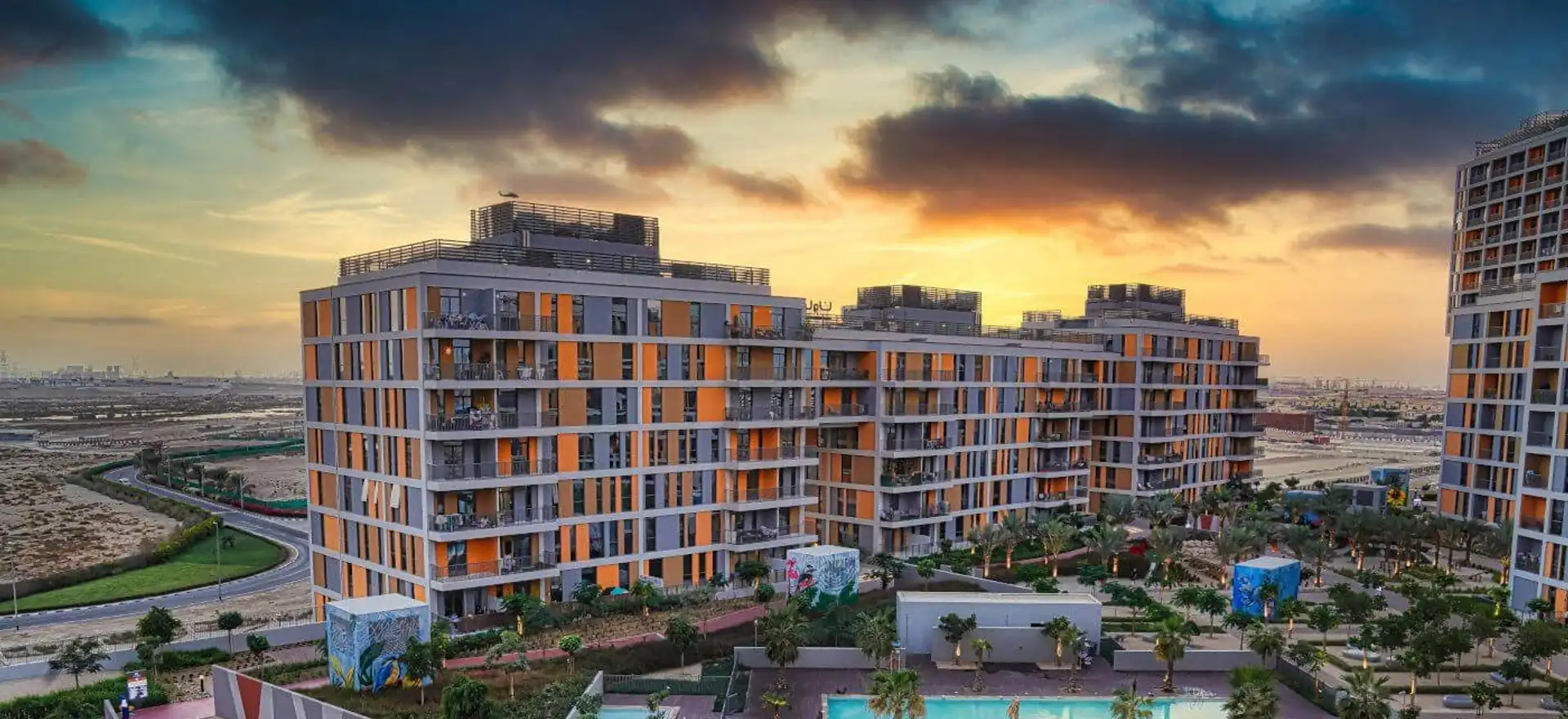 Dubai Production City - Dubai, UAE Community - 48 Million area with 2 properties